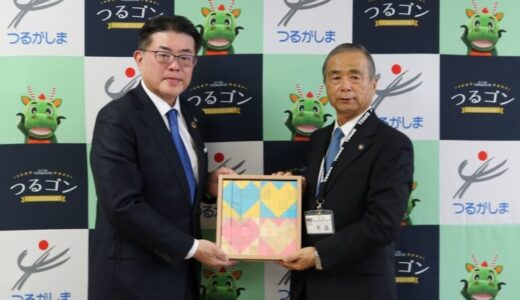 ビジネスオリコ、鶴ヶ島市に『知育パズル』を寄贈